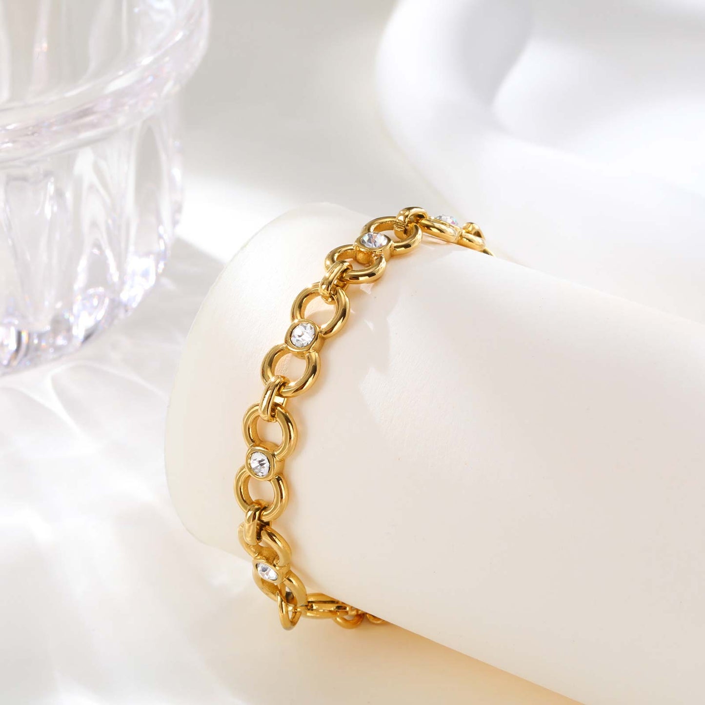 Golden Loop Bracelet