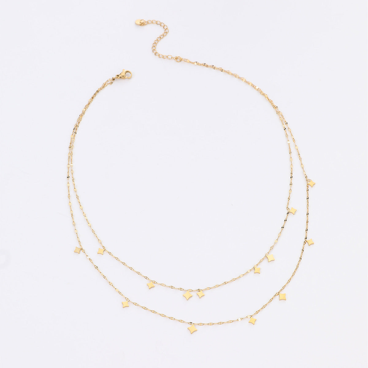Golden Little Stars Necklace