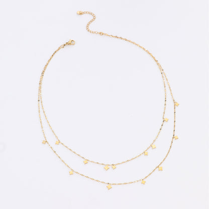 Golden Little Stars Necklace