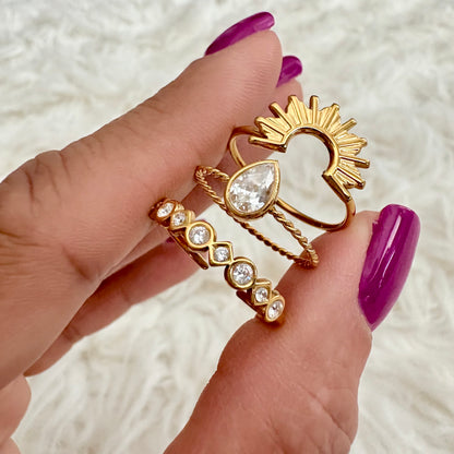 Lily Set Ring