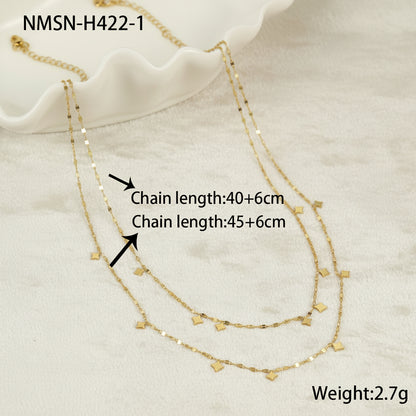 Golden Little Stars Necklace