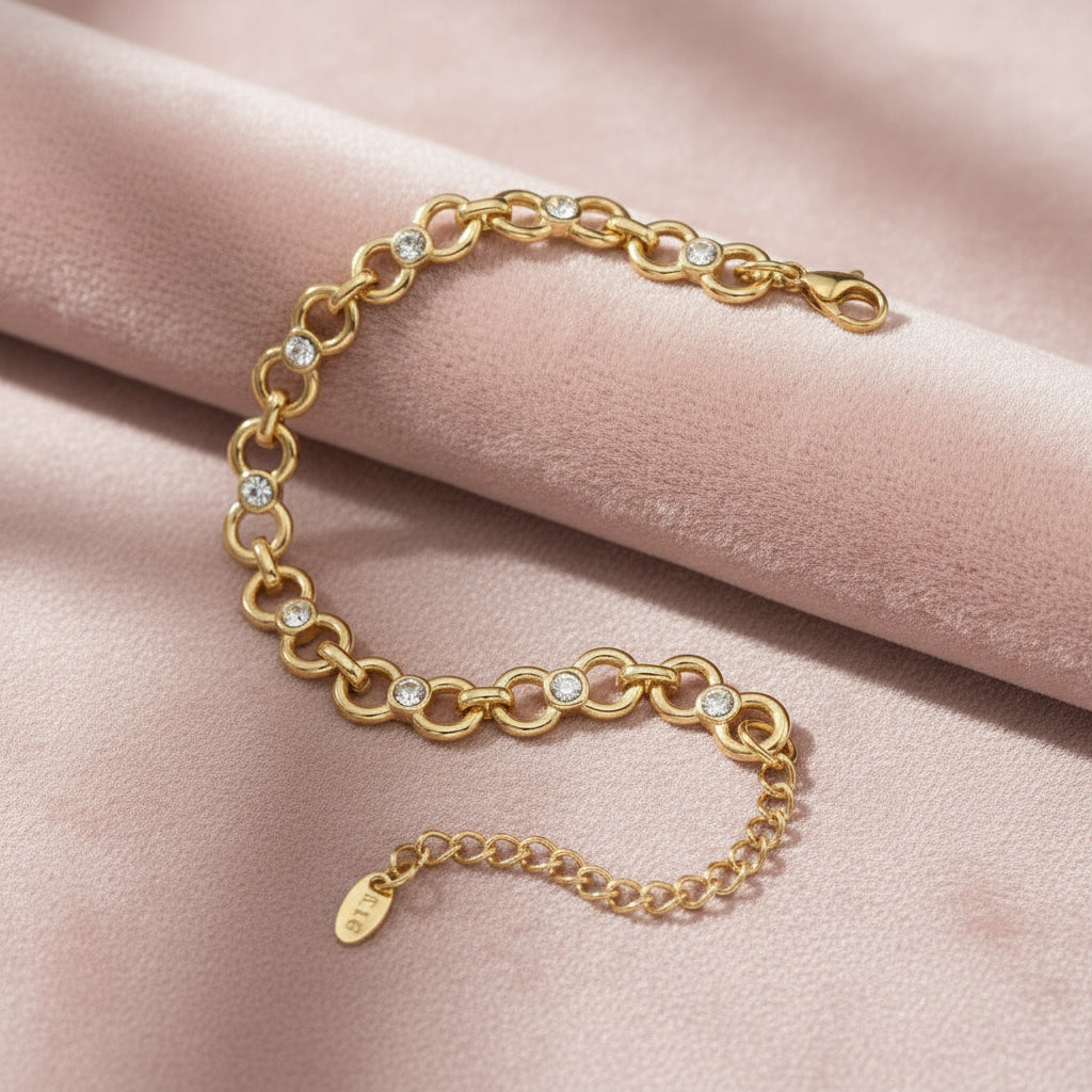 Golden Loop Bracelet