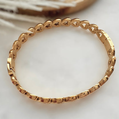 Tefi Heart Bangle