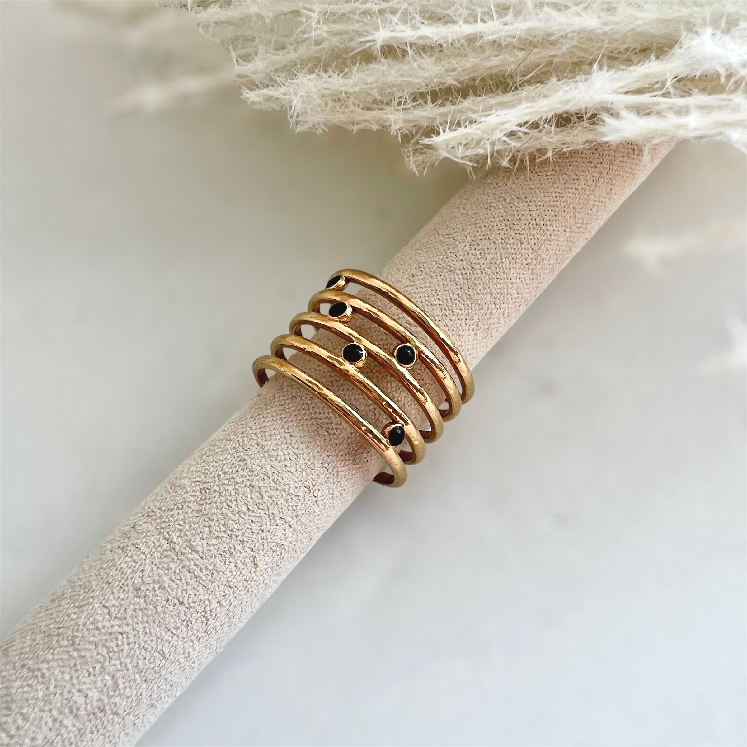Universe Ring, Gold Ring, Adjustable Ring, Stainless Steel Ring – Pao ...