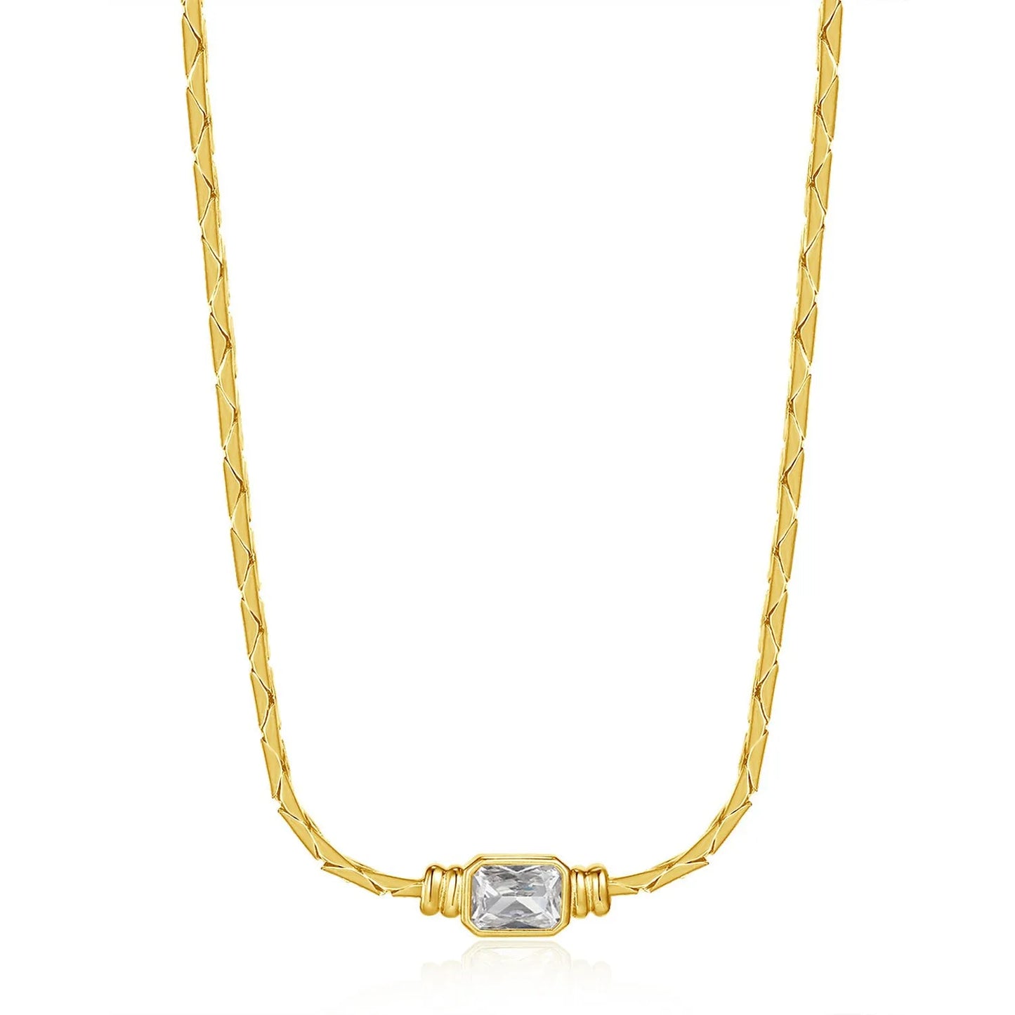 Golden Spark Necklace