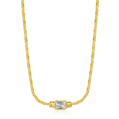 Golden Spark Necklace