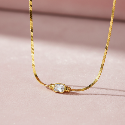 Golden Spark Necklace