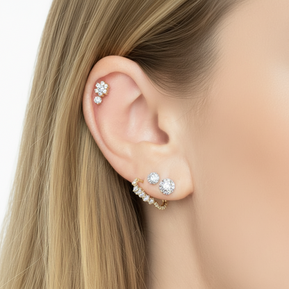 Fireball Stud Earrings