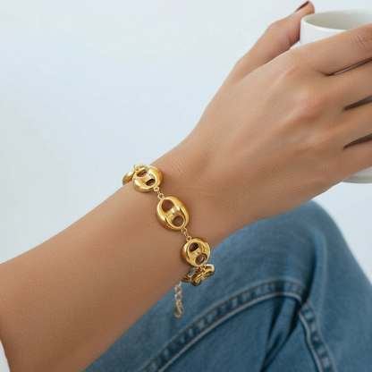 Coffe Bean Bracelet