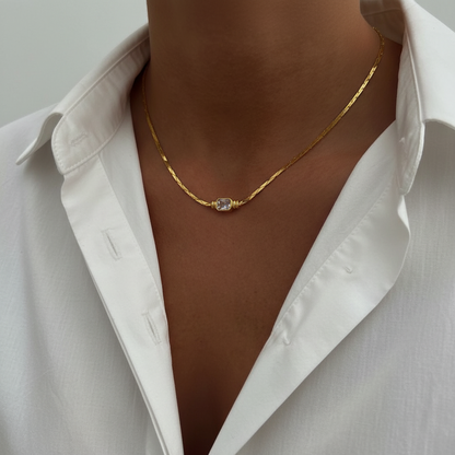 Golden Spark Necklace