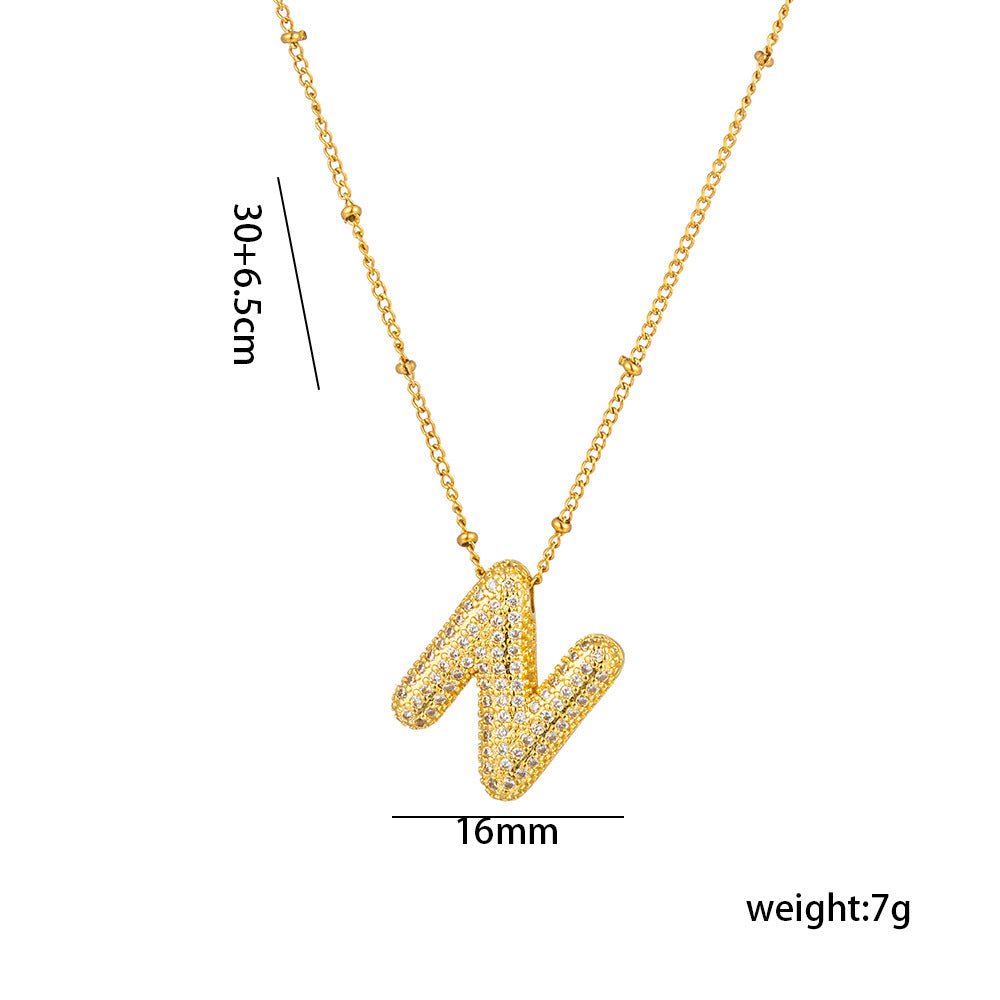 Bubble Letter Zircon